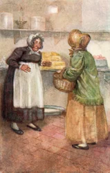 ノーザンガー修道院のイラスト（ジェーンオースティン作）